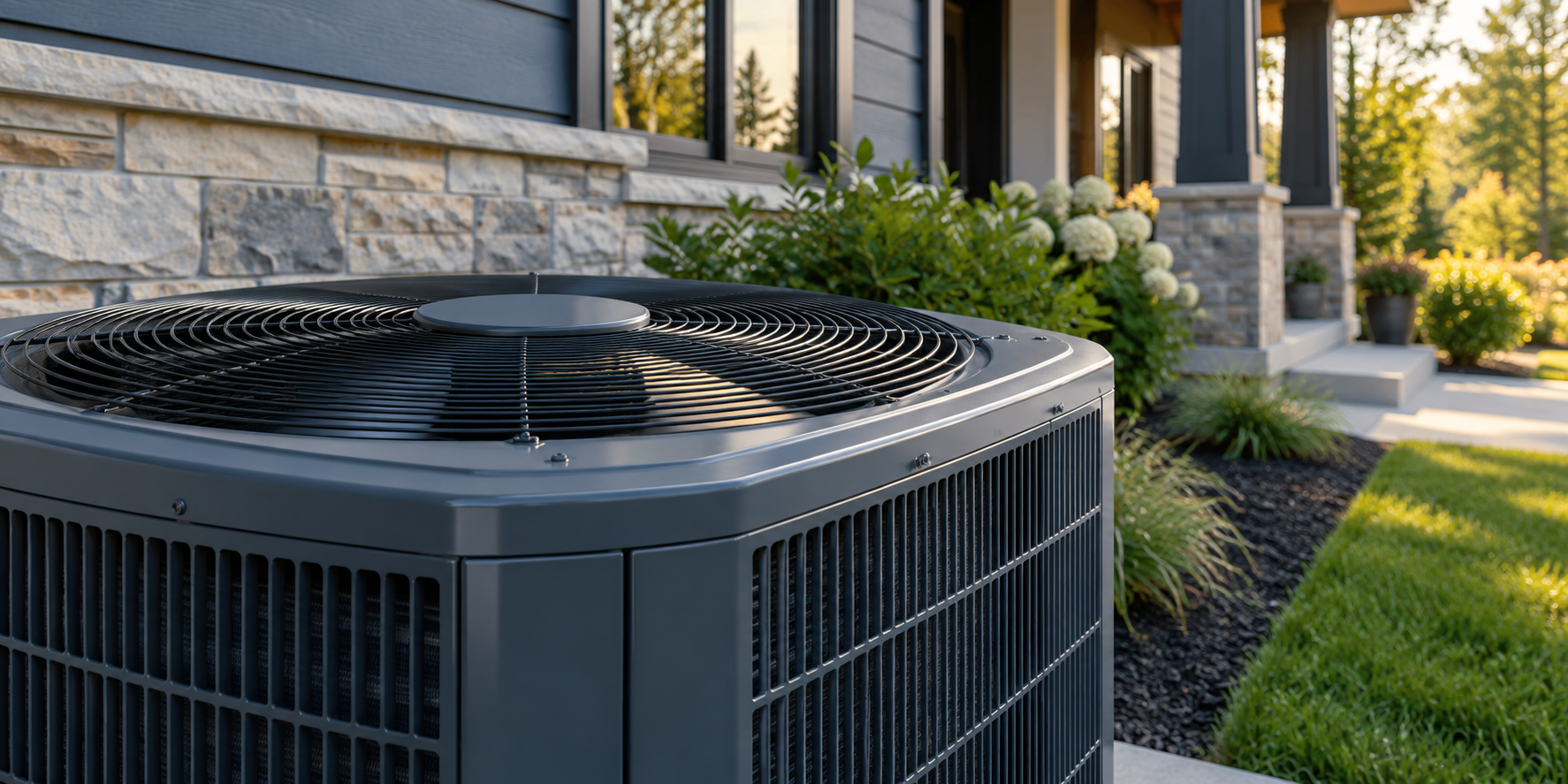 An outdoor air conditioning unit